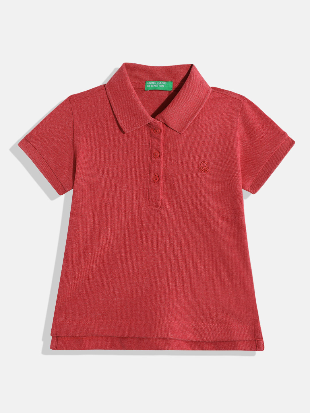 Kids Girls Polo Collar T-Shirt 5