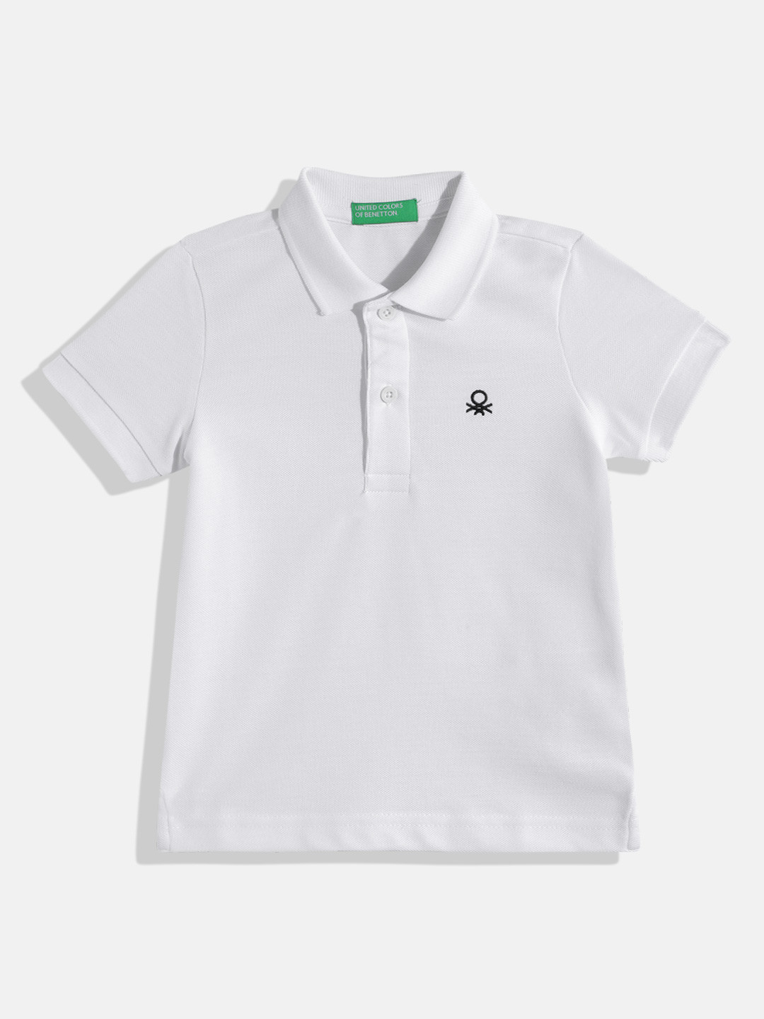 United Colors of Benetton Boys Solid Polo T-shirt