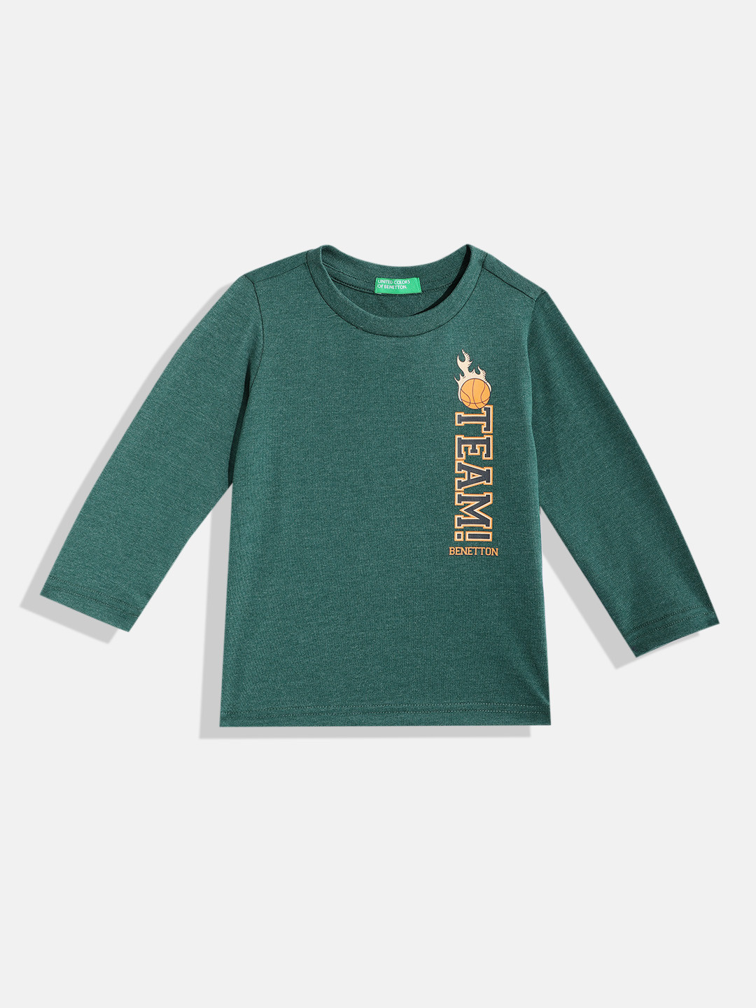 United Colors of Benetton Kids Boys Long Sleeves T-Shirt