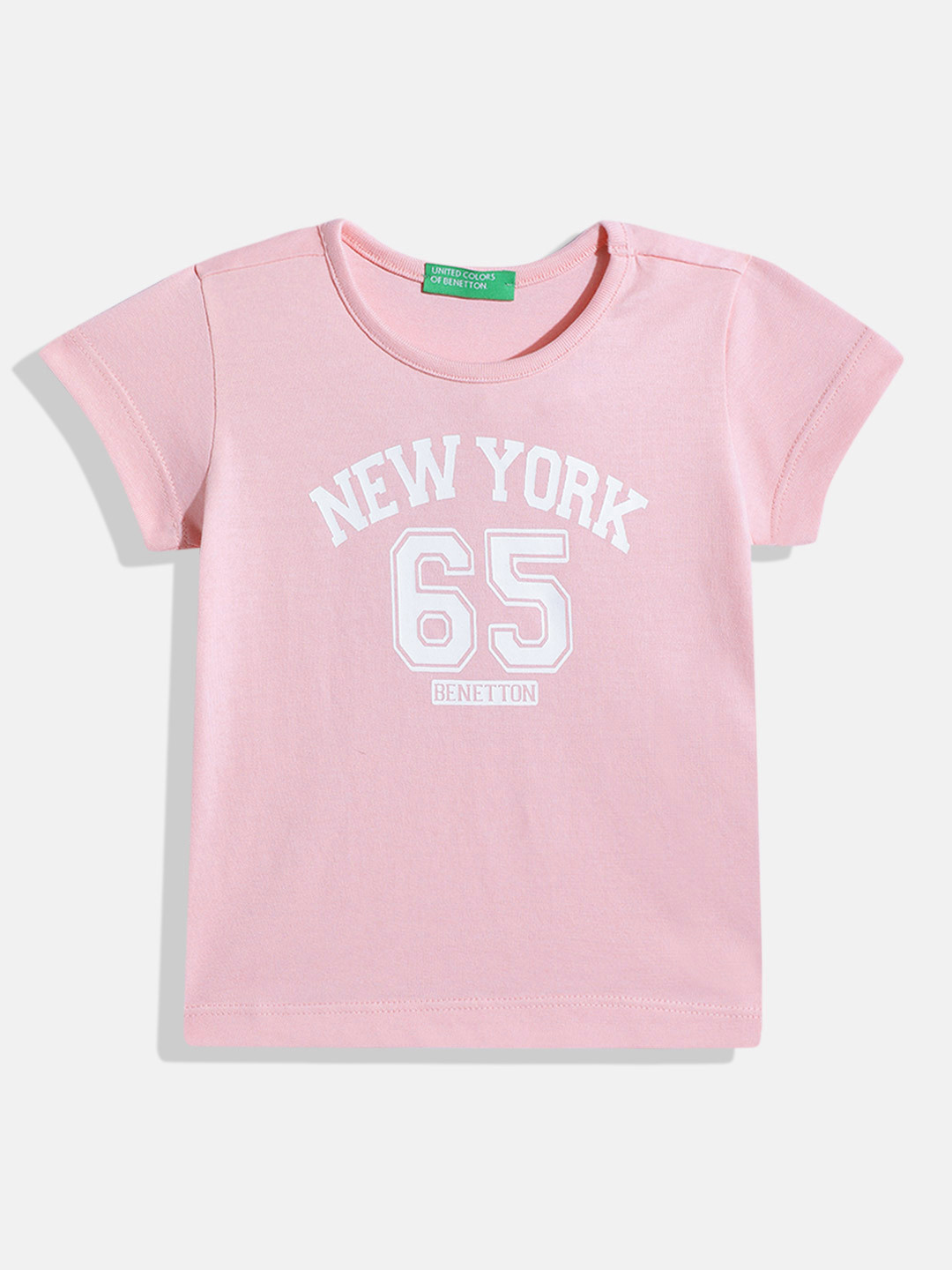United Colors of Benetton Girls New York 65 Print T-shirt
