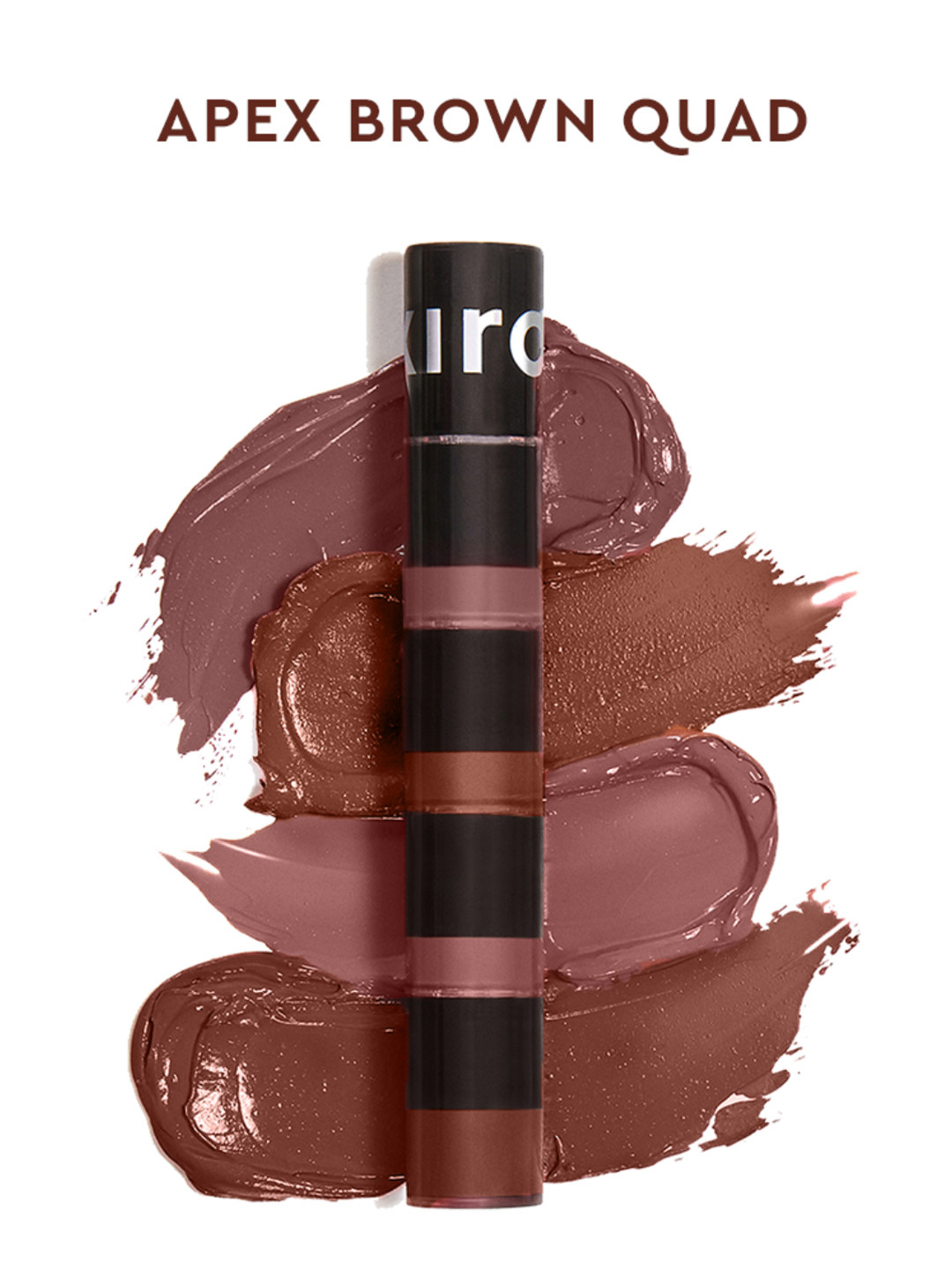 KIRO Four Play Non-Stop Airy Matte Liquid Lipstick - 6 ml - Apex Brown
