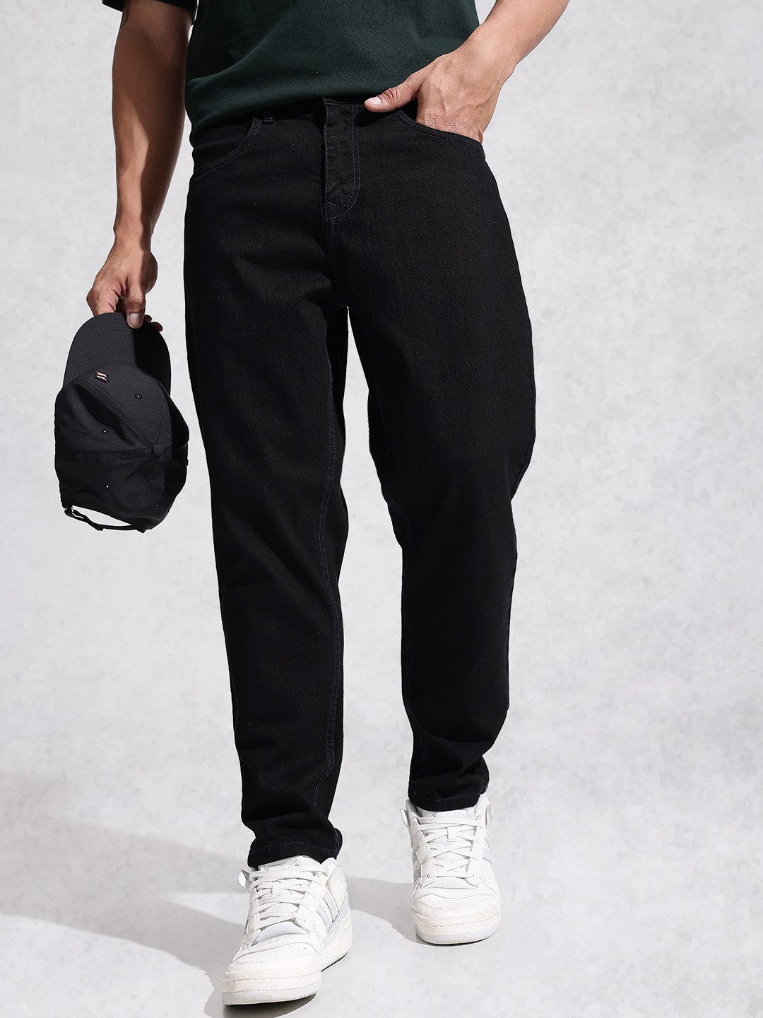 WROGN Men Ankle Slim Fit Stretchable  Jeans