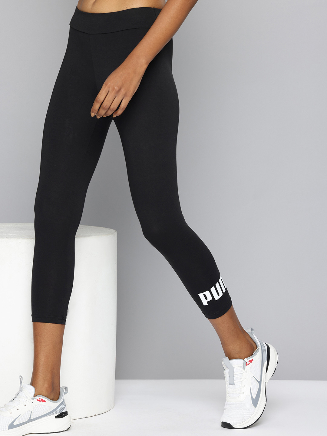 Puma Women Brand Logo Printed High-Waist Leggings 68243001
