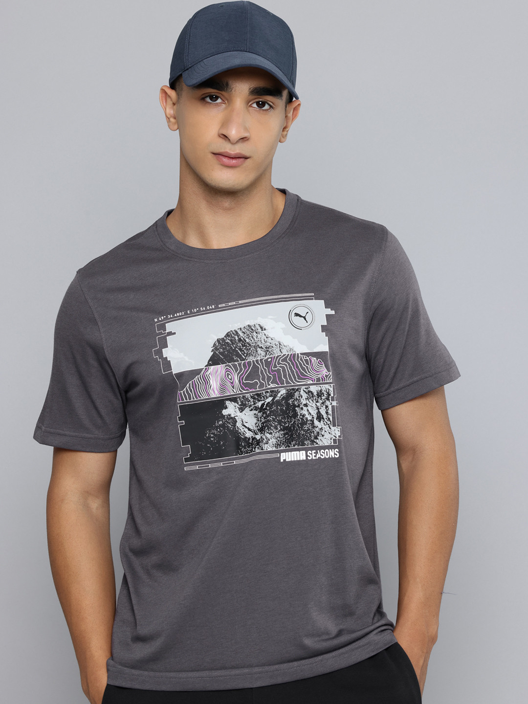 Puma Graphic Seasons Printed dryCELL Running T-shirt