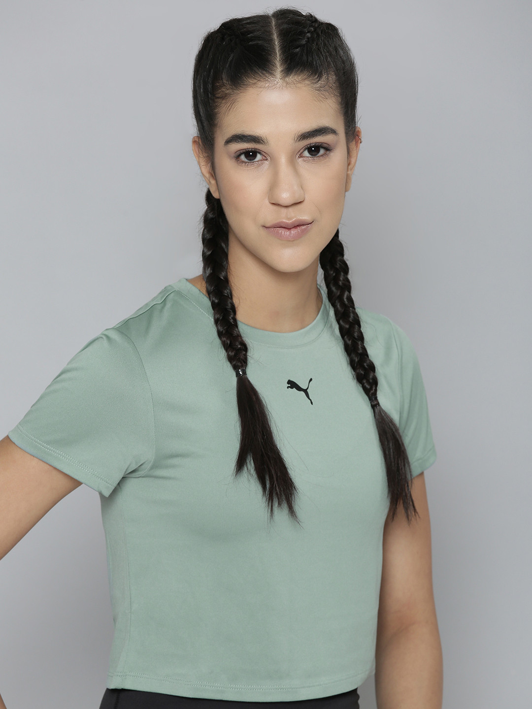 Puma Train All Day Crop Drycell Training T-shirt