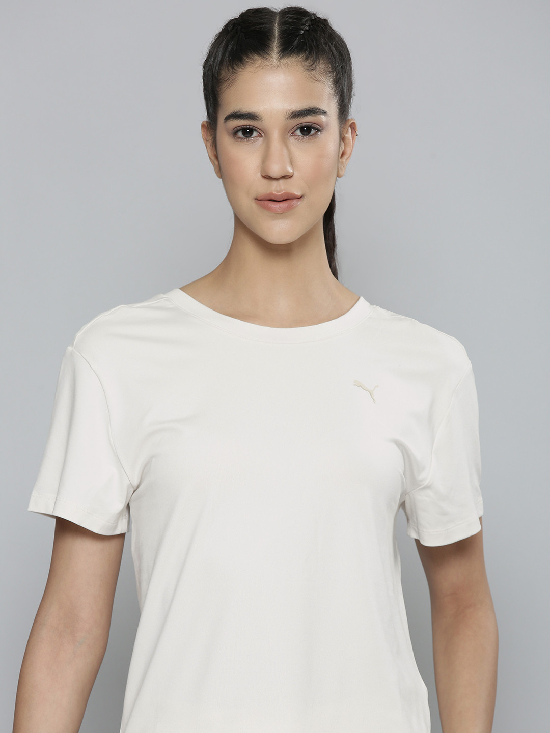 Puma Move Cloudspun Drop-Shoulder Sleeves Loose Fit Drycell Training T-shirt