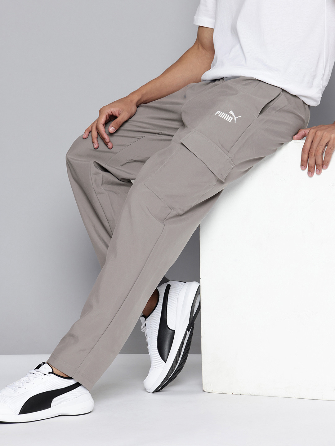 Puma Men No. 1 Logo Outdoor Cargo Track Pants