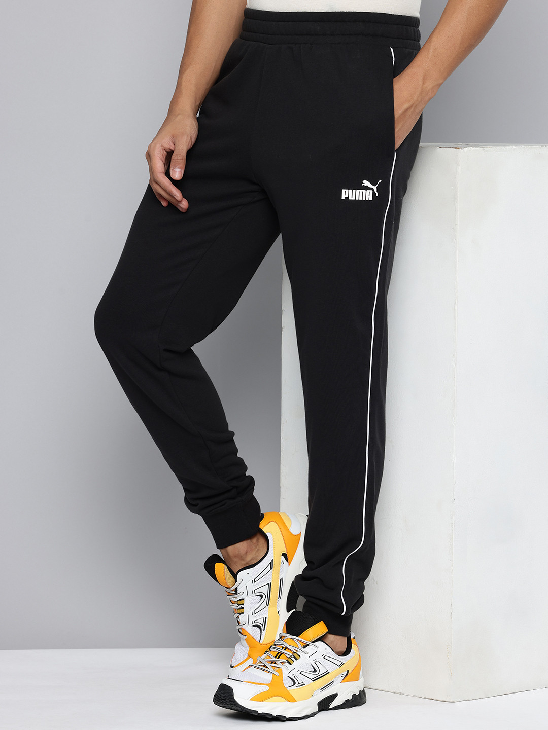 PUMA Men Pure Cotton Outdoor Sport Joggers