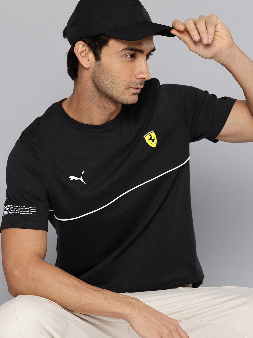 PUMA Motorsport Scuderia Ferrari Race SDS Pure Cotton T-shirt