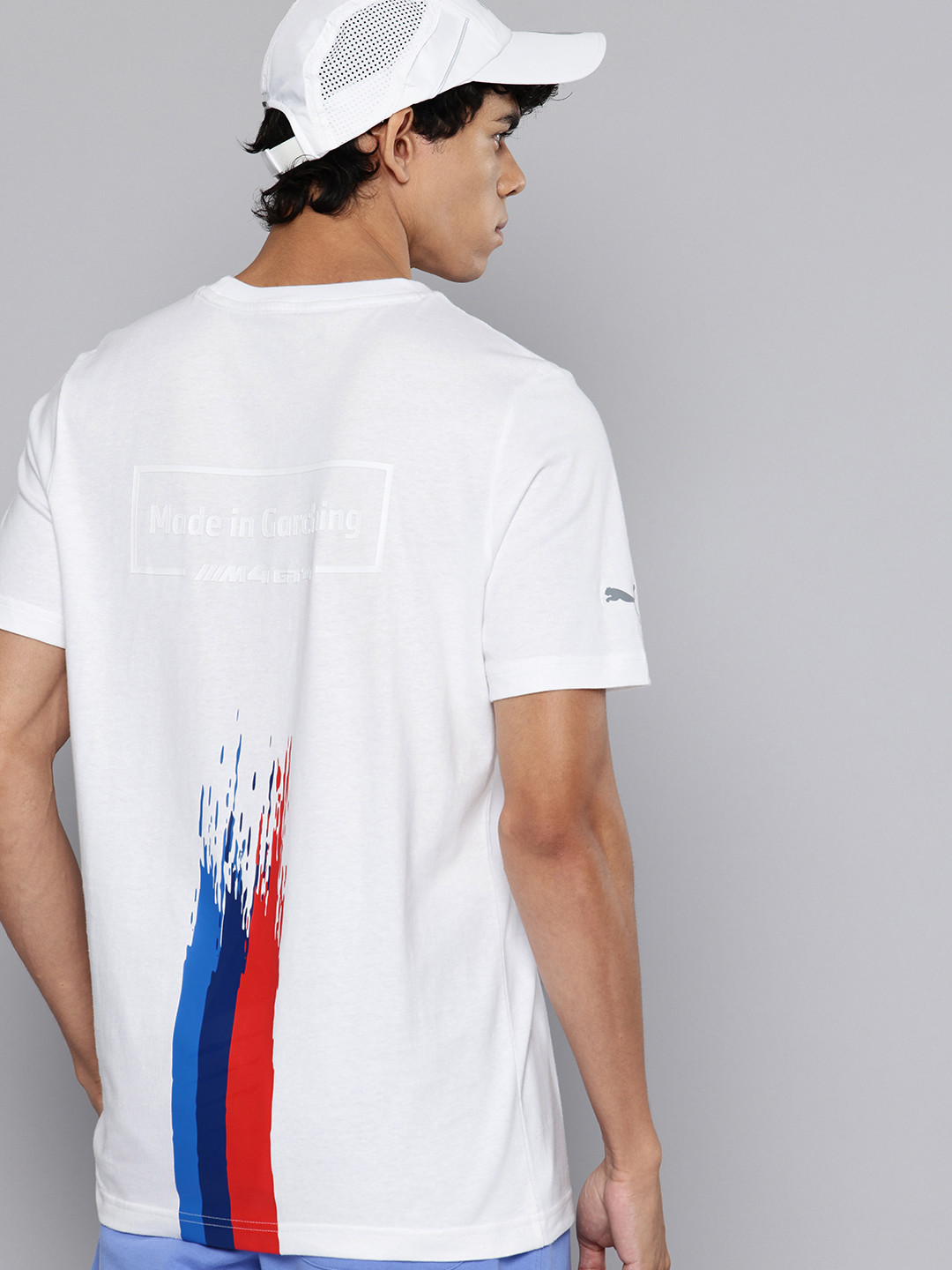 PUMA Motorsport BMW Graphic Printed Pure Cotton T-shirt
