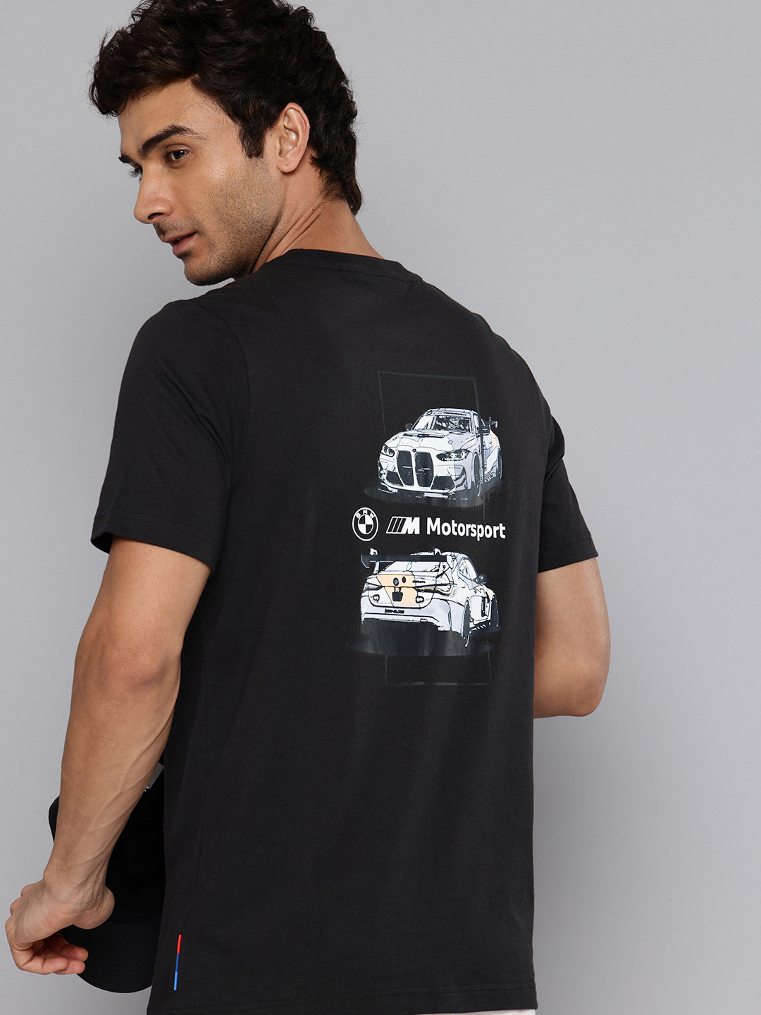 PUMA Motorsport BMW M Graphic Printed Pure Cotton T-shirt