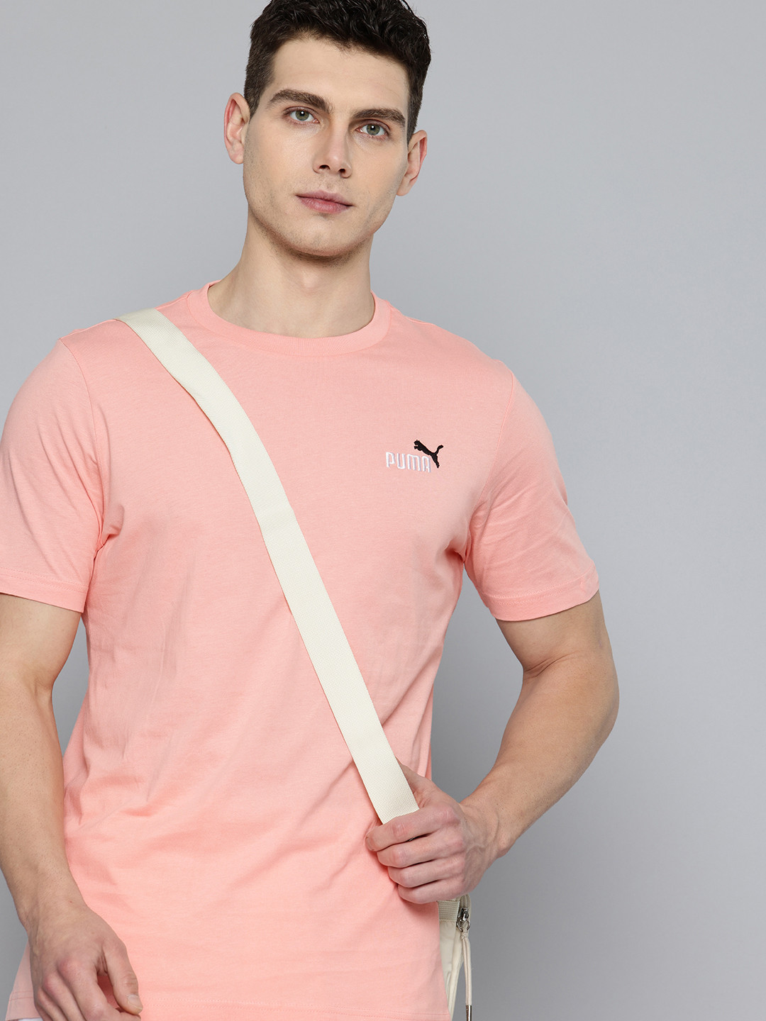 Puma Pure Cotton 2 Colour Small No. 1 Logo T-shirt