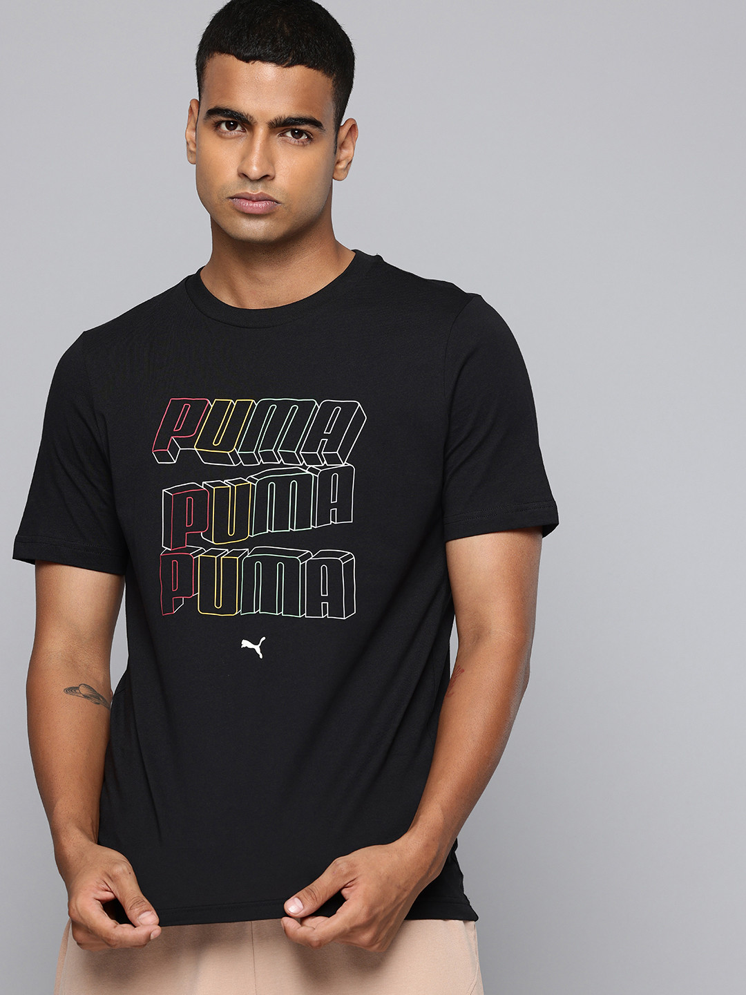Puma Lab Brand Logo Printed T-shirt