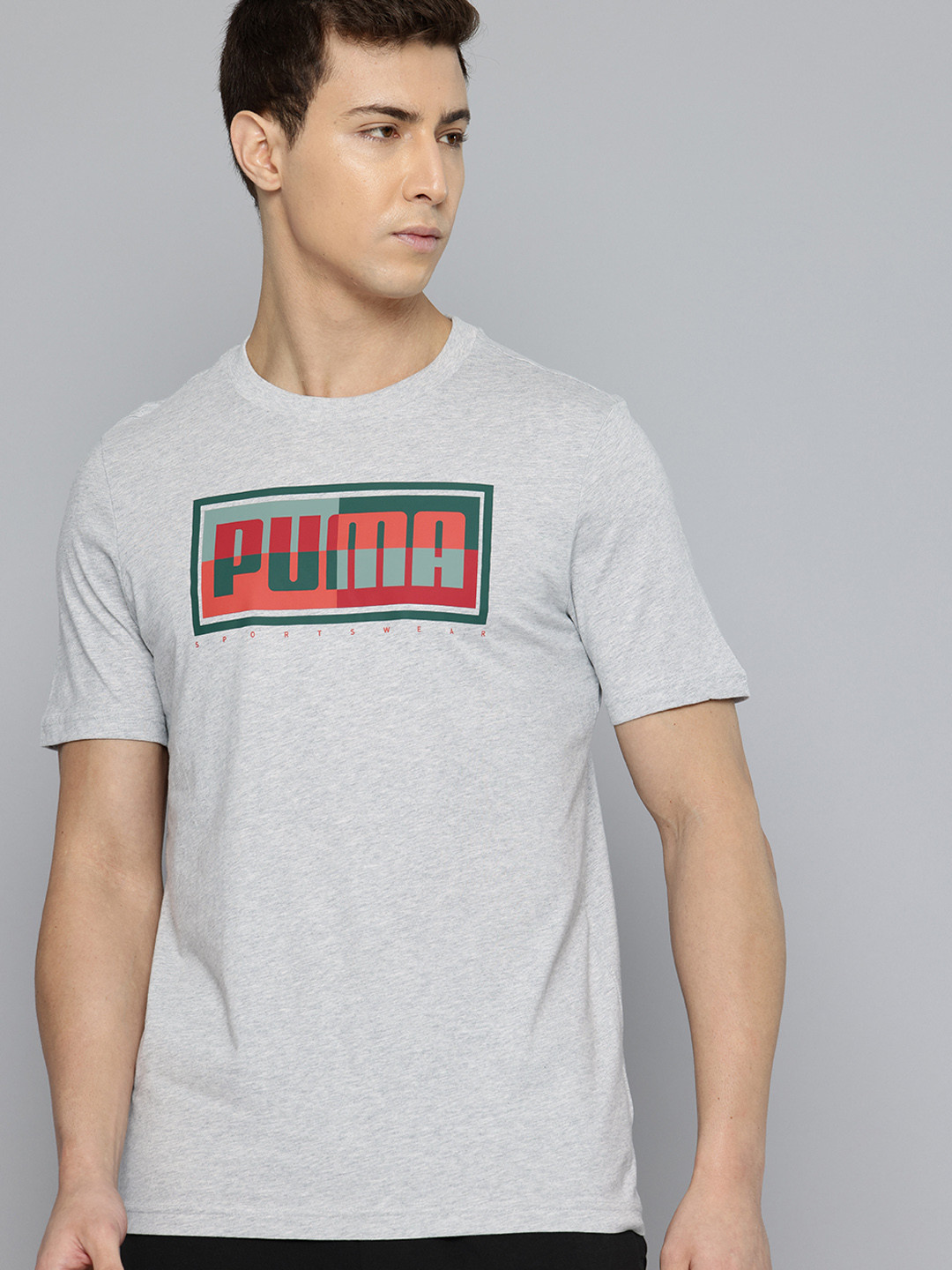 Puma Graphics PUMA Box Printed Pure Cotton Outdoor T-shirt