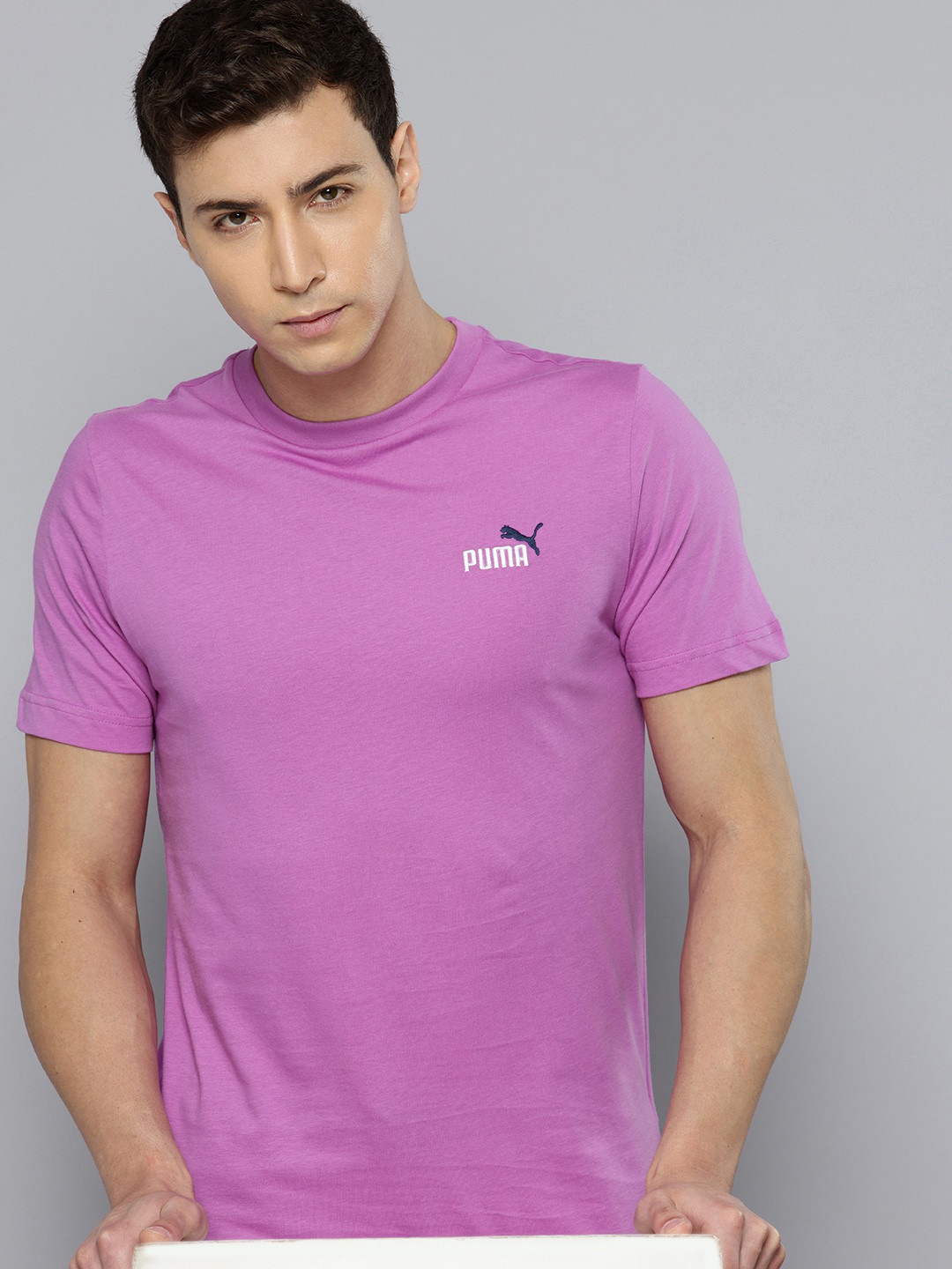 Puma Pure Cotton 2 Colour Small No. 1 Logo T-shirt