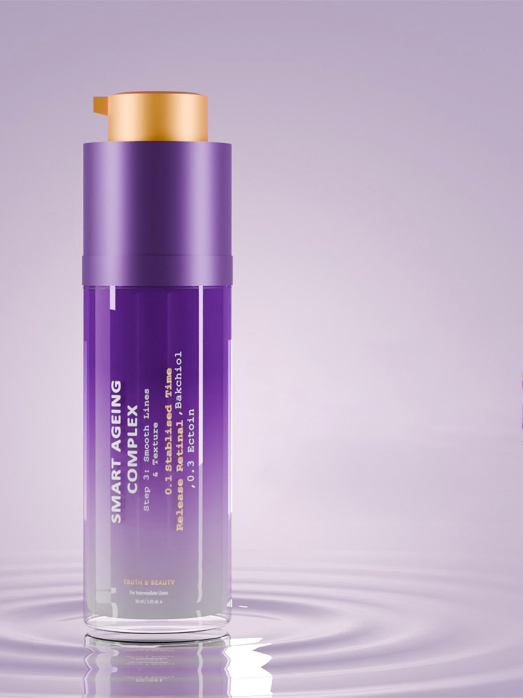 Truth & Beauty Retinol 0.2% Anti-Aging Face Night Serum for Fine Lines & Wrinkles - 30 ml