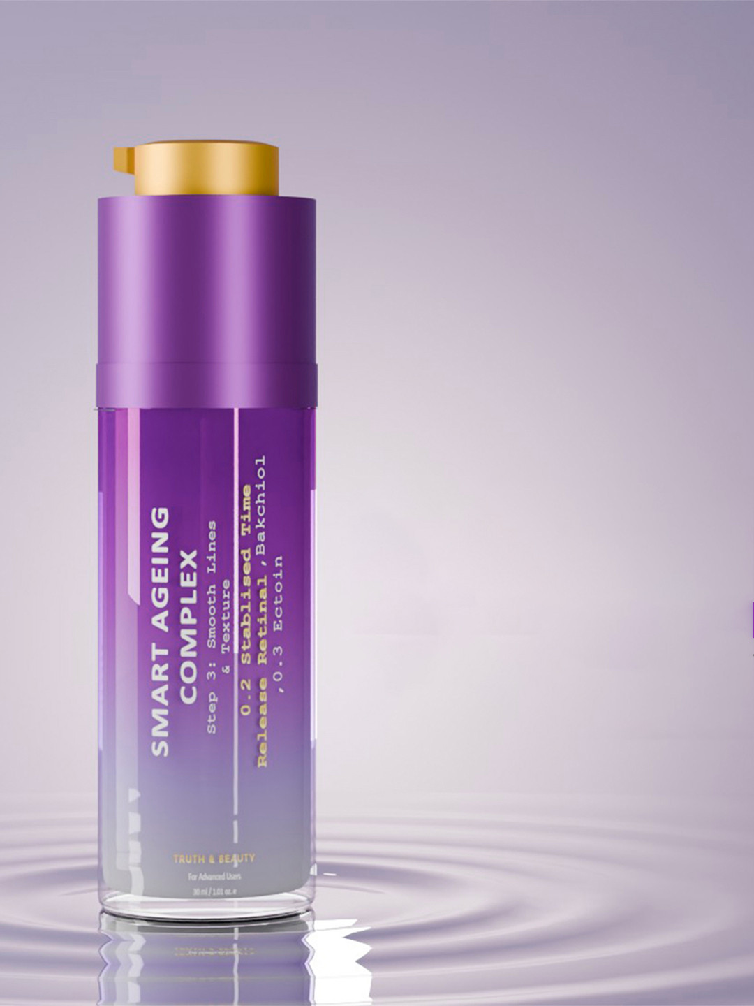 Truth & Beauty Retinol 0.1% Anti-Aging Night Serum for Fine Lines & Wrinkles - 30 ml