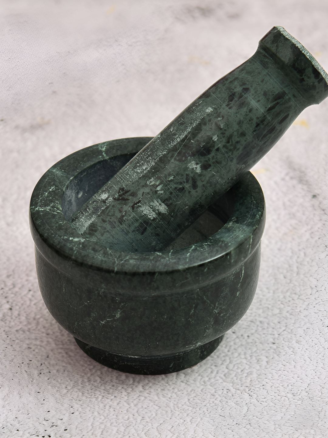 oggn Green Granite Okhali Set Mortar Pestle