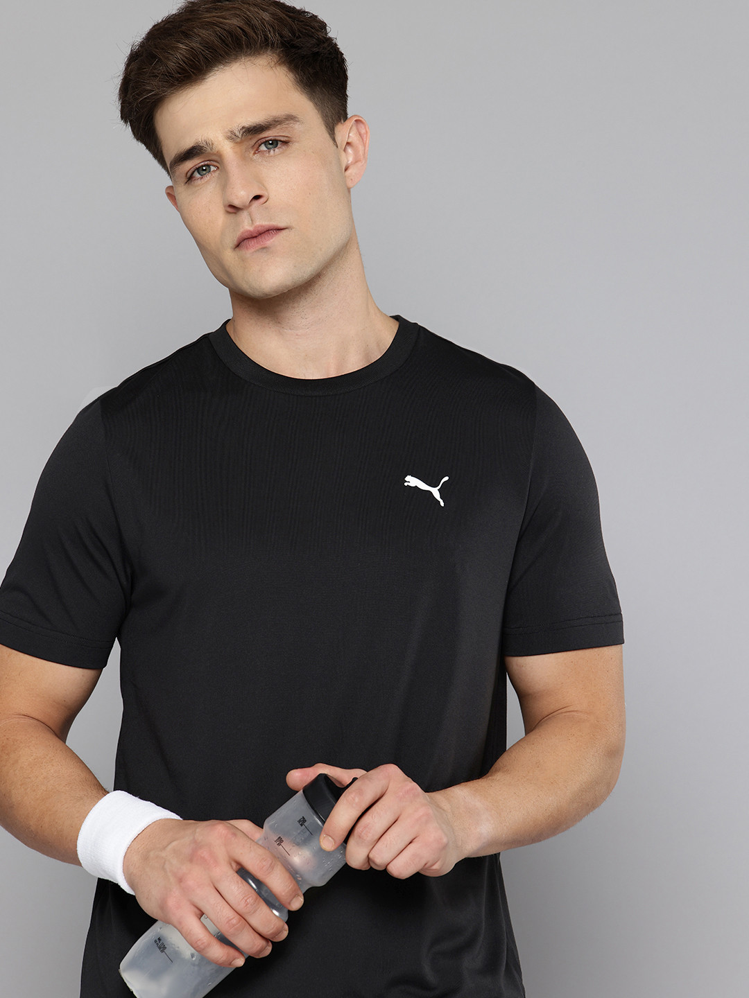 Puma Sports Brand Logo Printed T-shirt