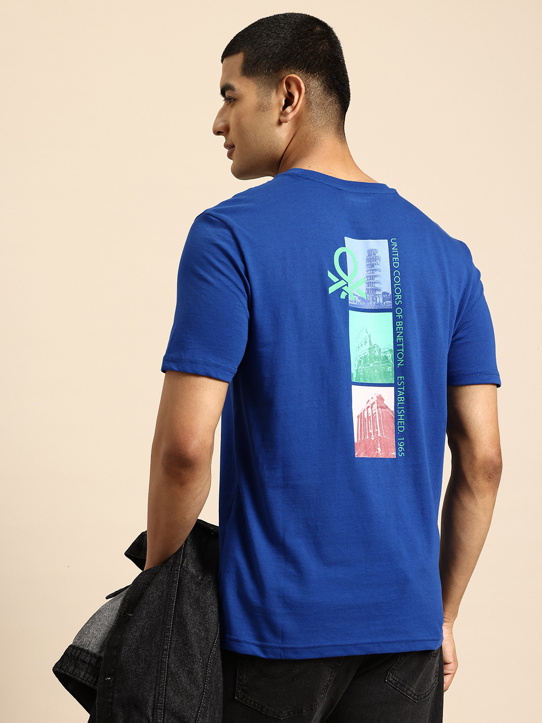 United Colors of Benetton Graphic Print T-shirt