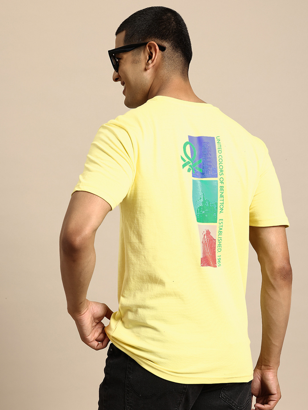 United Colors of Benetton Graphic Print T-shirt