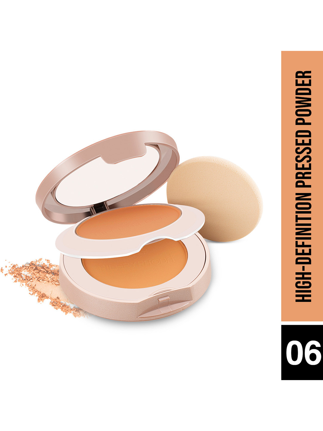 Hilary Rhoda HD High-Definition Pressed Powder - 18 g - Matte 2 - Shade 06