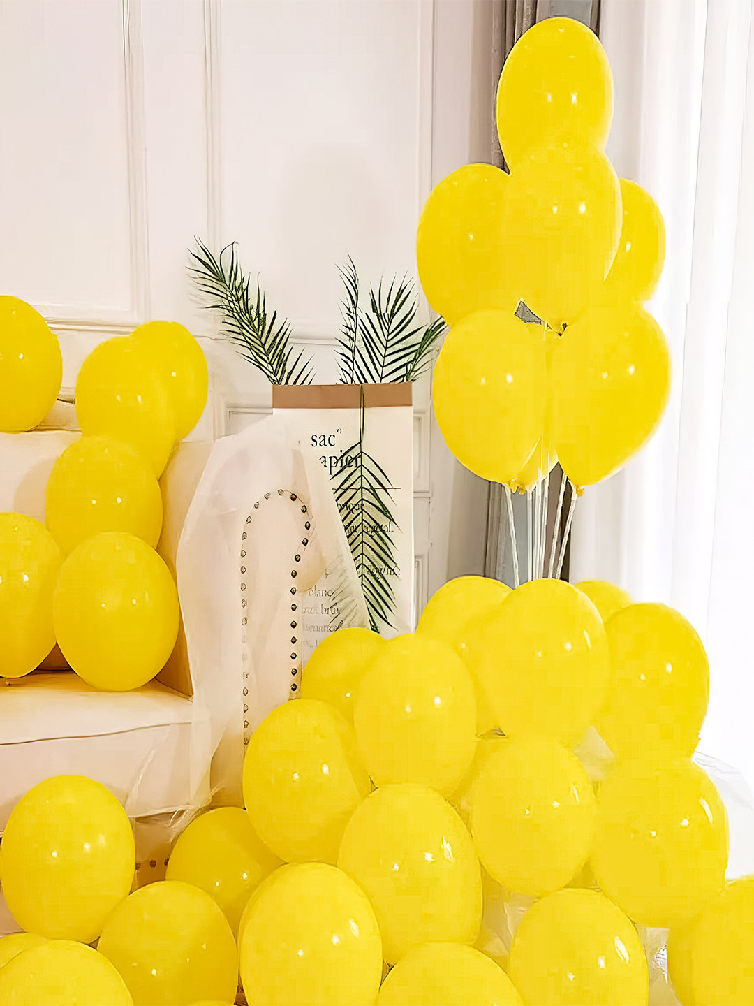 Special You 200 Metallic Yellow Balloons