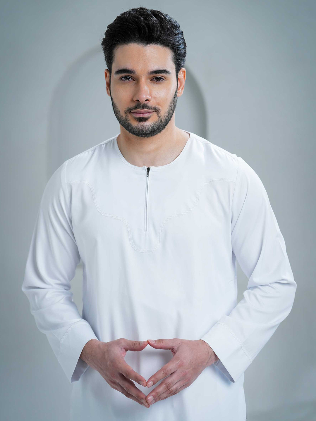 MASHROO Kurvig Omani Men Thobe