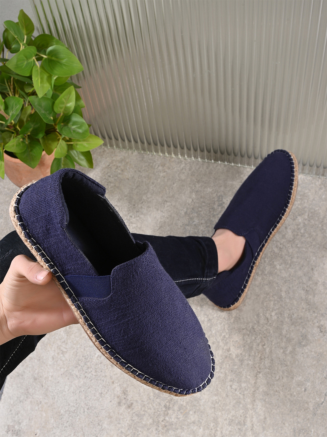 Styli Men Canvas Espadrilles