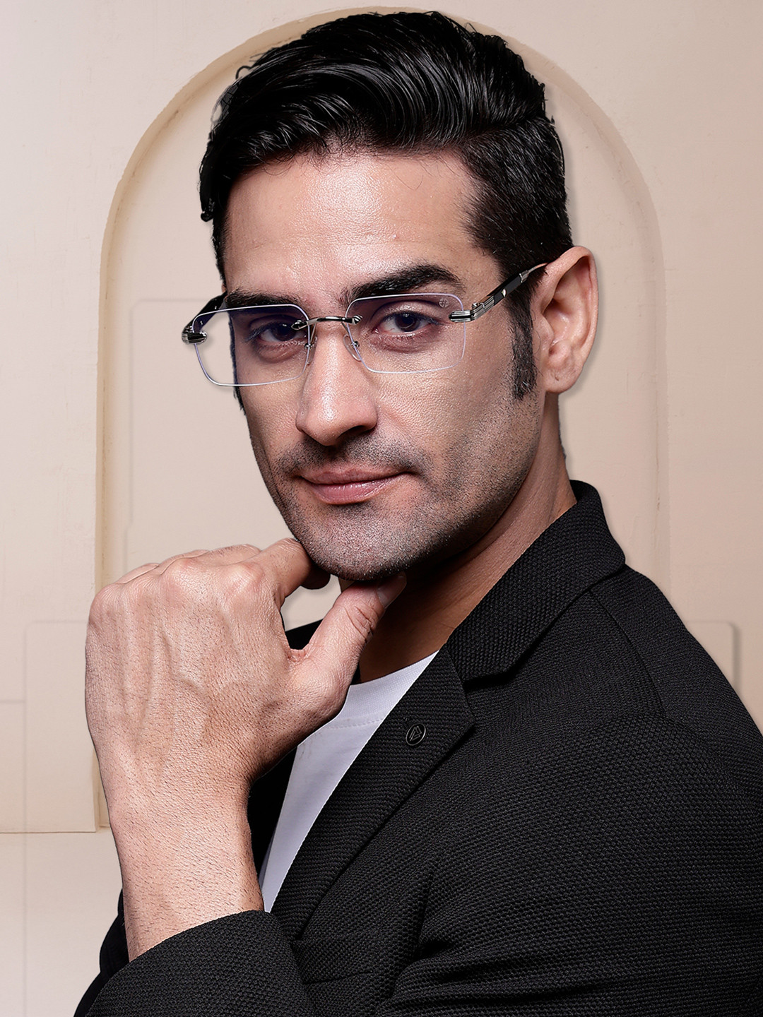 HASHTAG EYEWEAR Men Square Sunglasses with Polarised and UV Protected Lens ICE-S2660-C4