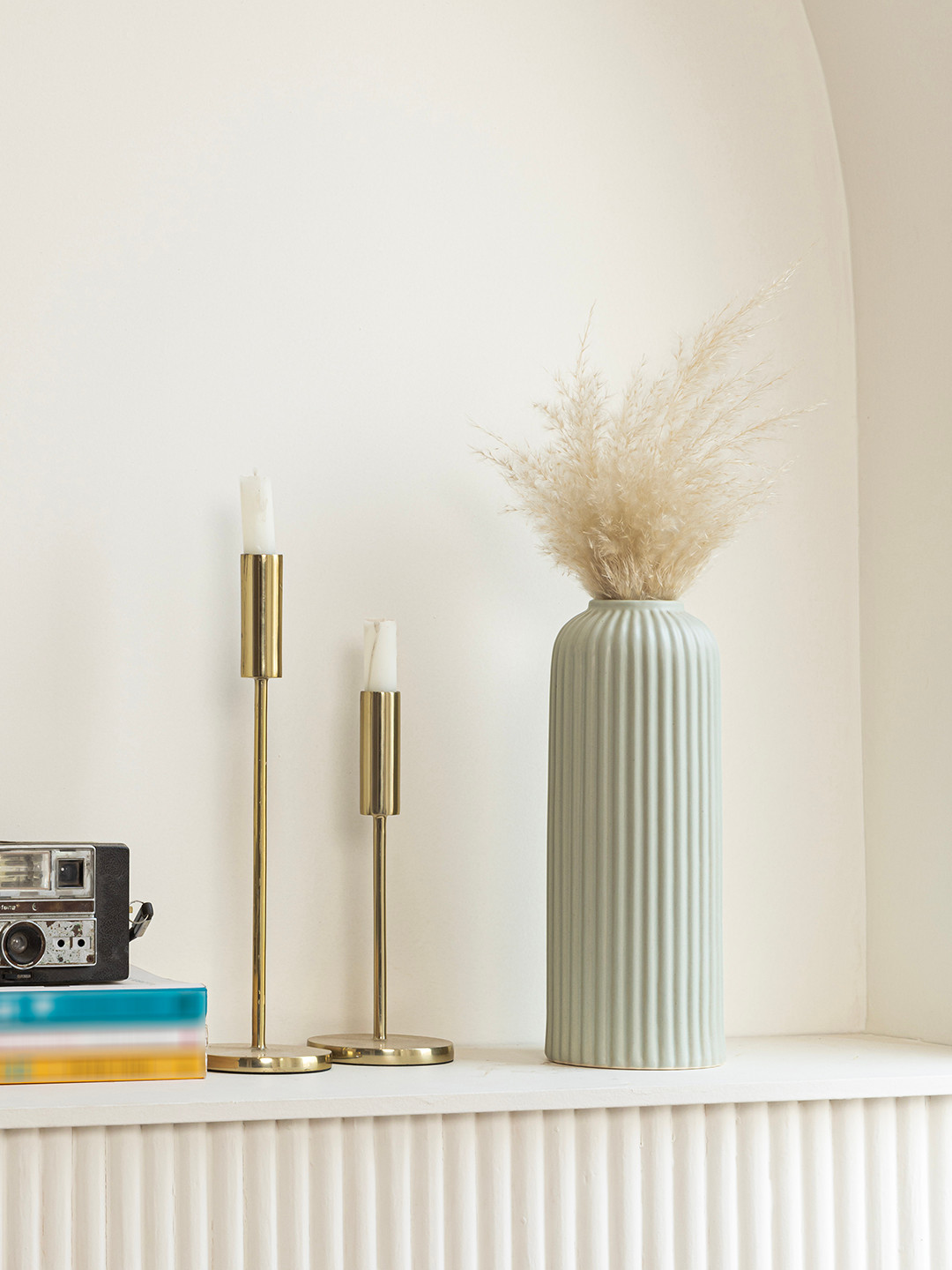 Claymistry Sea Green Ceramic Vase