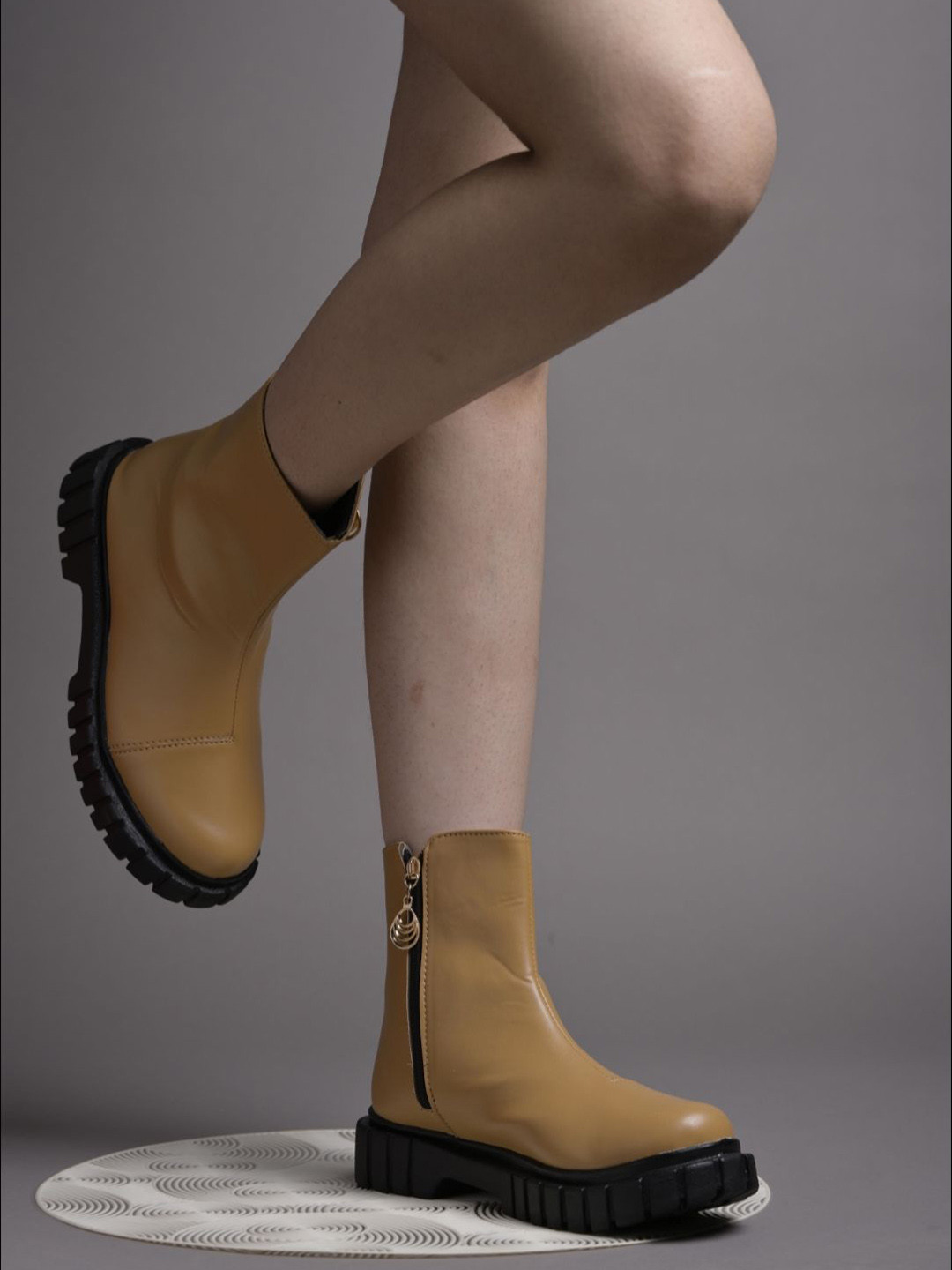 The Roadster Lifestyle Co Women Wedge Heels Chunky Boots
