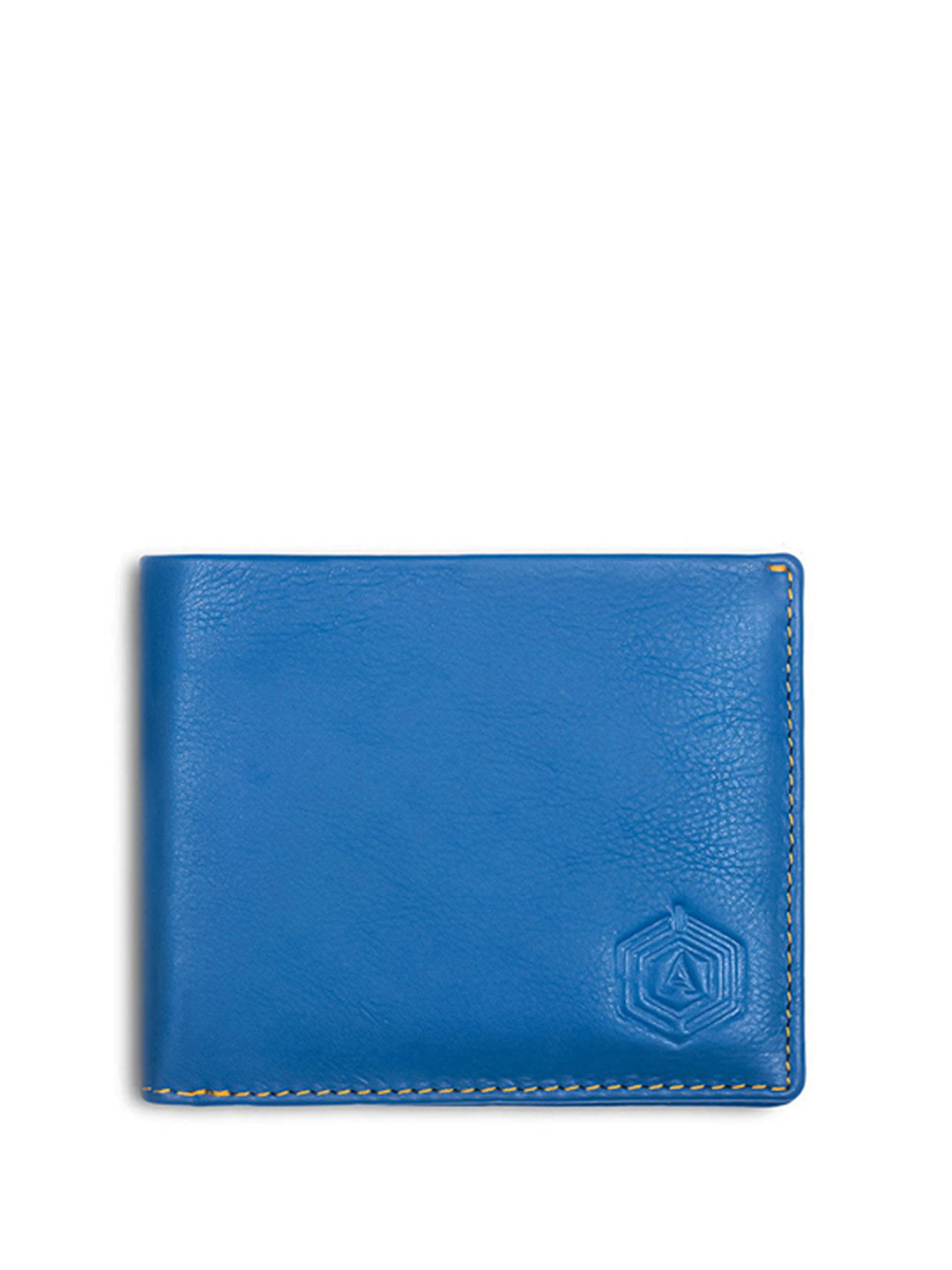 ARISTA VAULT Men Colourblocked Leather Two Fold Wallet
