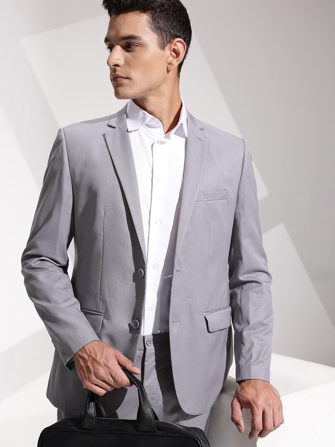 INVICTUS Slim Fit Single Breasted Formal 2 Piece Suits
