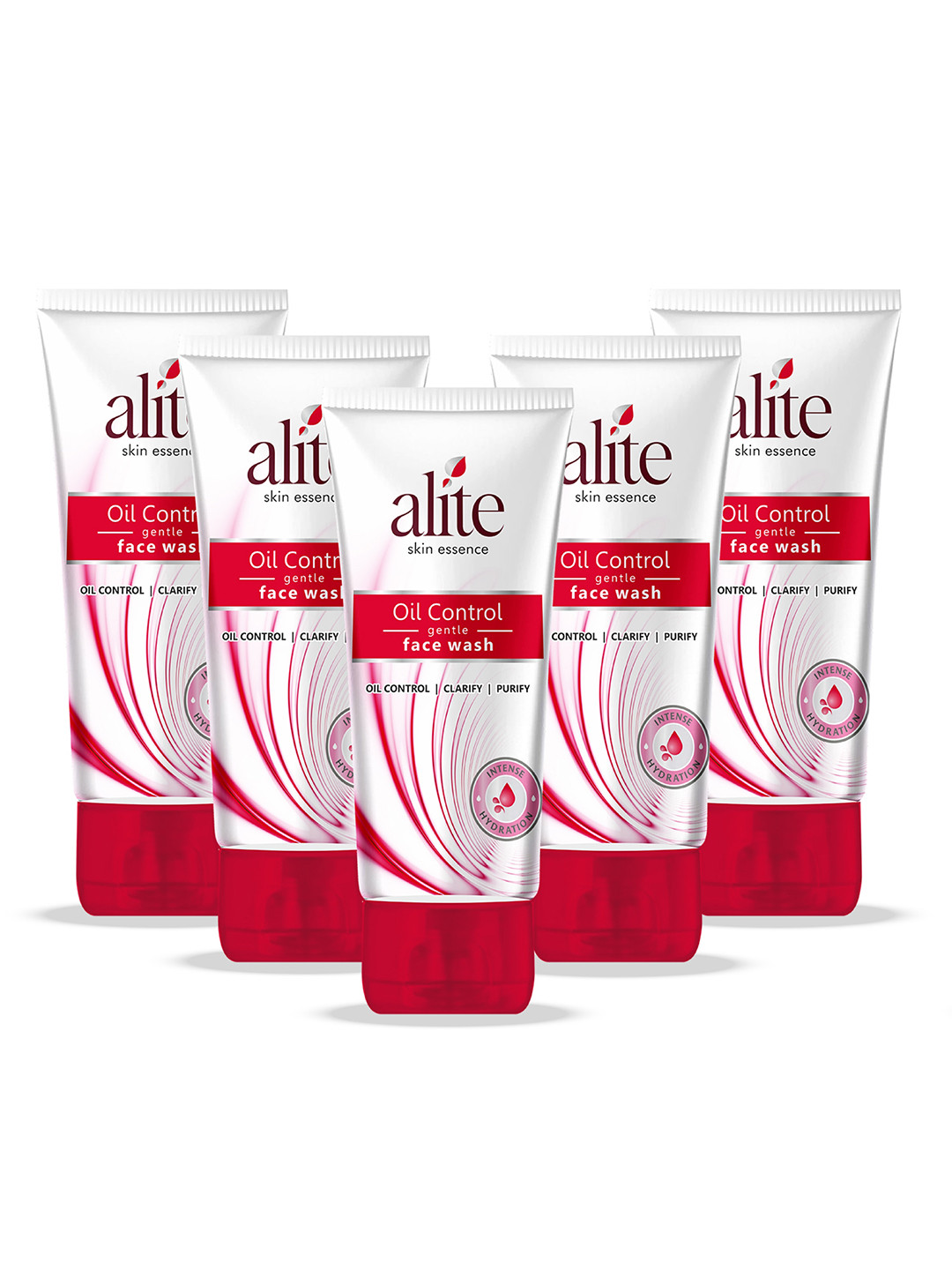 Alite  Set Of 5 Skin Essence Excess Oil Control Glycolic Acid Face Wash - 70 g Each