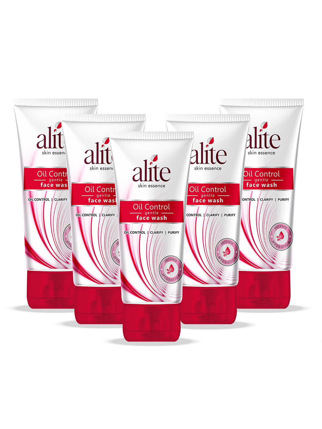 Alite Set Of 5 Skin Essence Oil Control Gentle Face Wash - 100 g Each