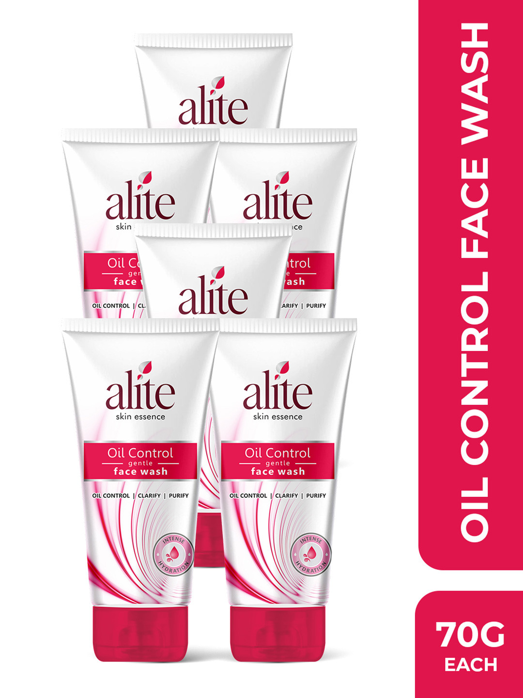 Alite Skin Essence Set Of 6 Excess Oil Control Glycolic Acid Face Wash 70 g Each