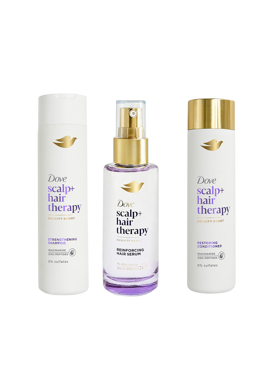 Dove Scalp+Hair Therapy 3-Step Hair Care Combo