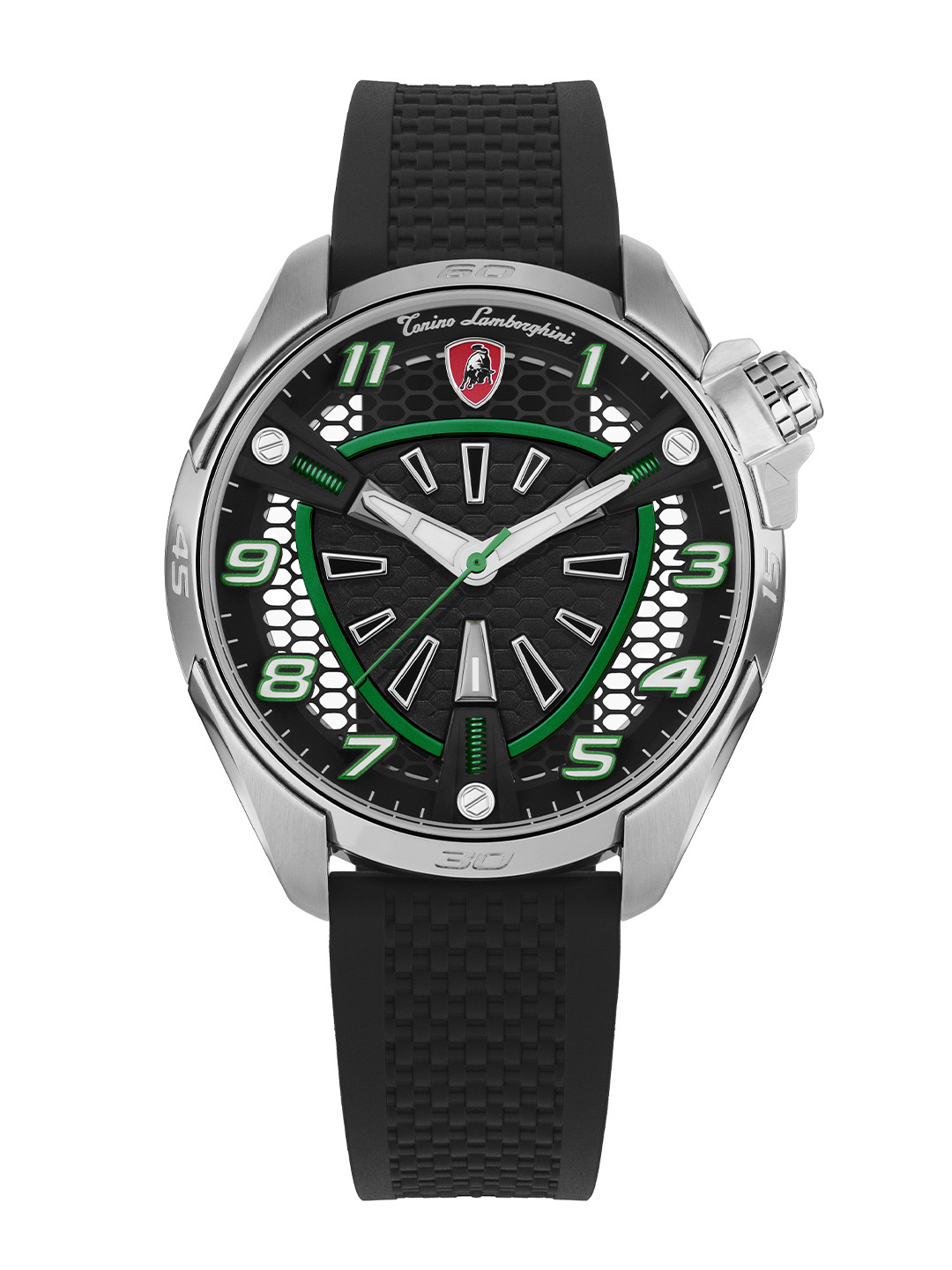 Tonino Lamborghini Men Dial & Straps Analogue Watch TLABSG-SS-R