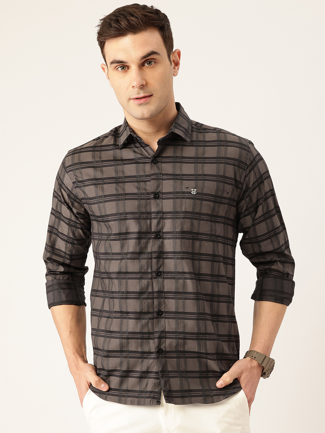 FIFTY TWO Checked Casual Shirt