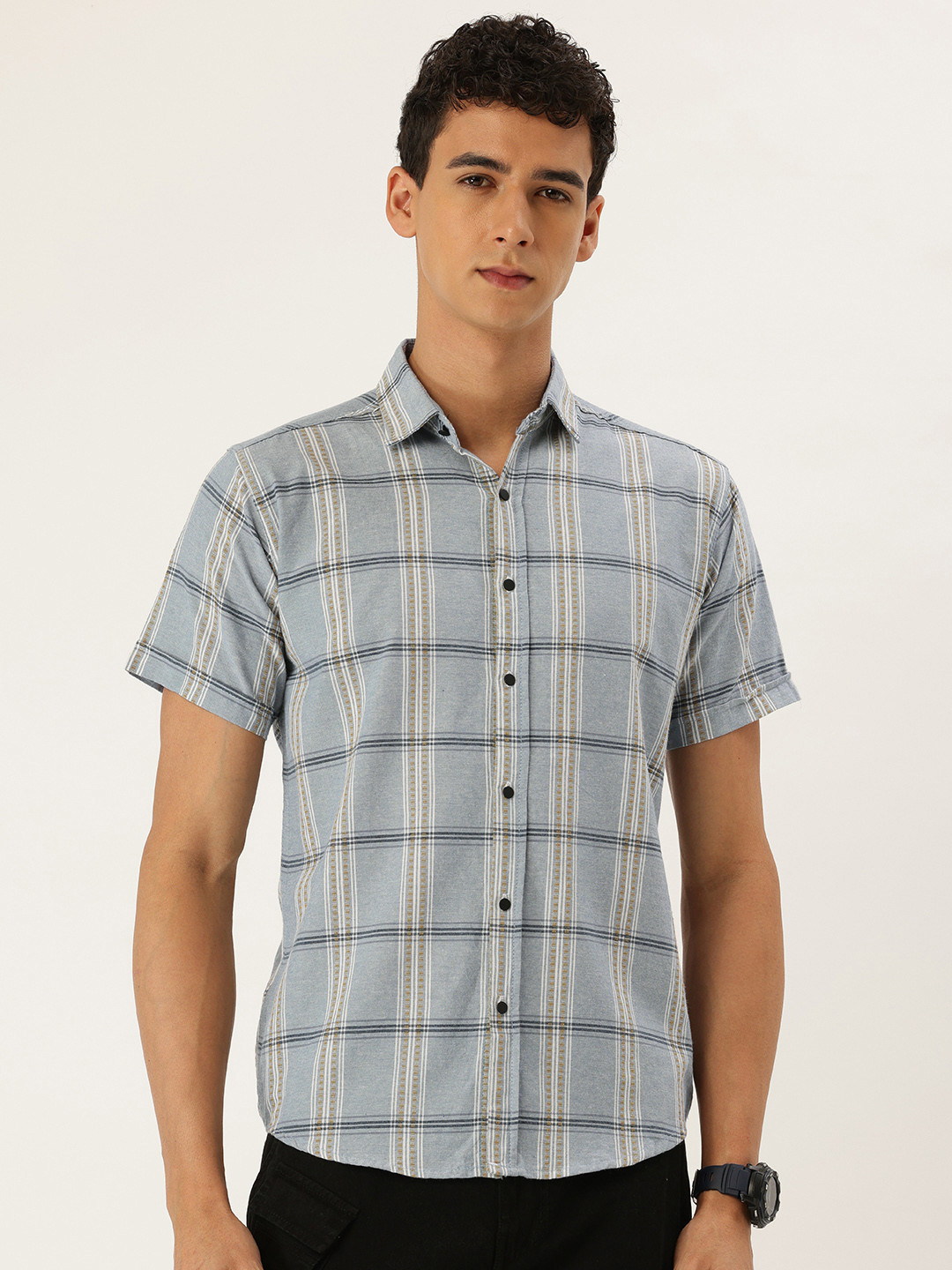 FIFTY TWO Checked Casual Shirt