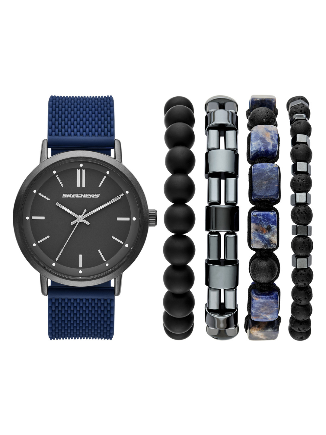 Skechers Men Sets Analogue Watch with Bracelets SR9123