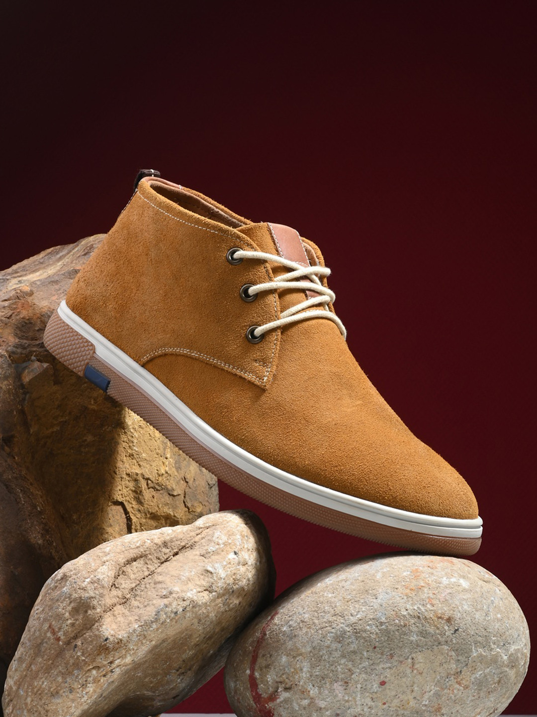 Overdrive Men Suede Sneakers