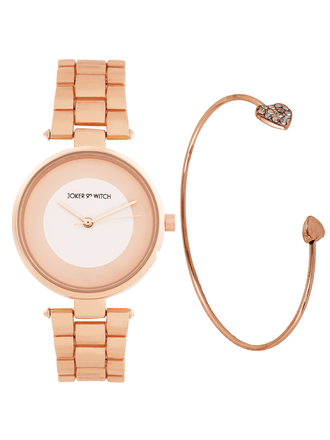 JOKER & WITCH Women Velvet Pulse Watch Bracelet Stack Gift Set JWBS1108