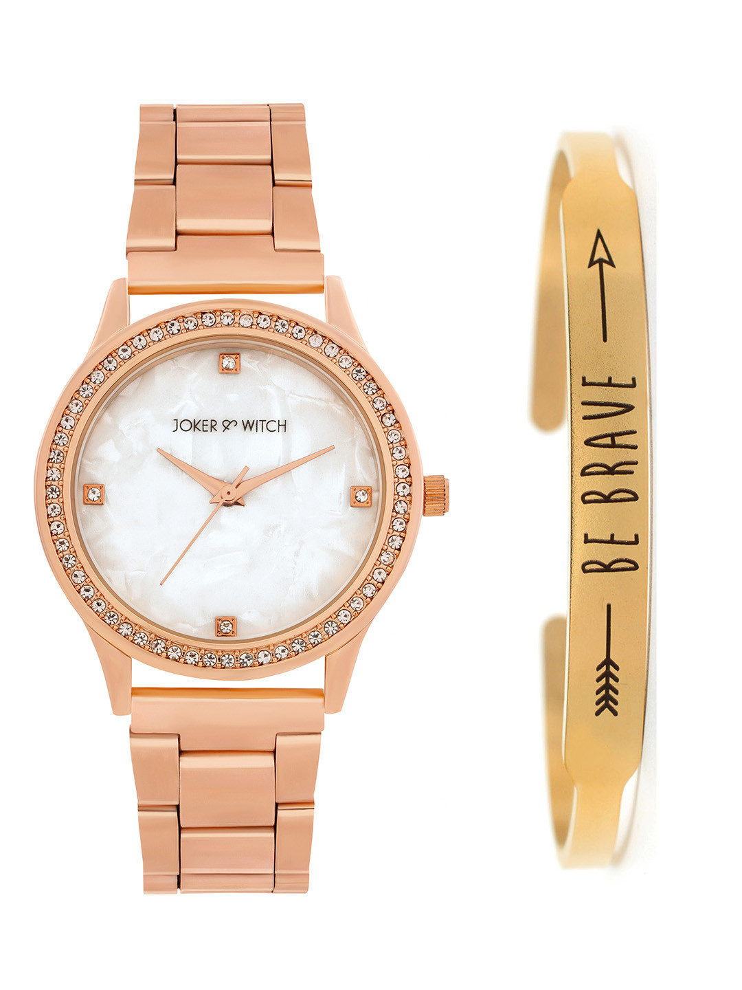 JOKER & WITCH Women Dazzle Tide Watch Bracelet Stack