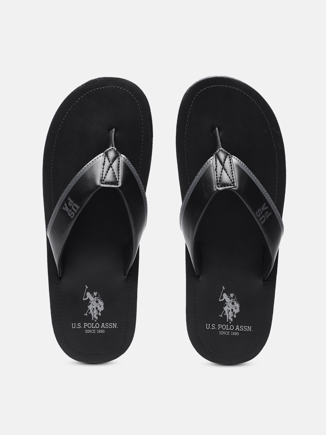 U.S. Polo Assn. Men MUSA Thong Flip-Flops