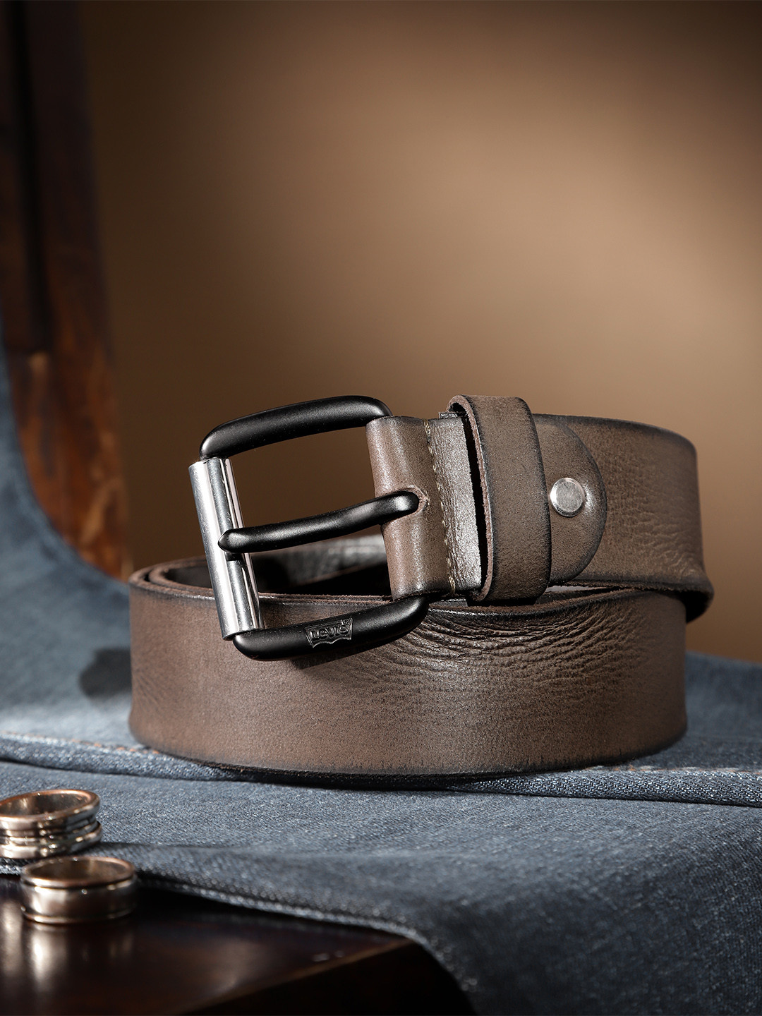 Levis Men Leather Belt