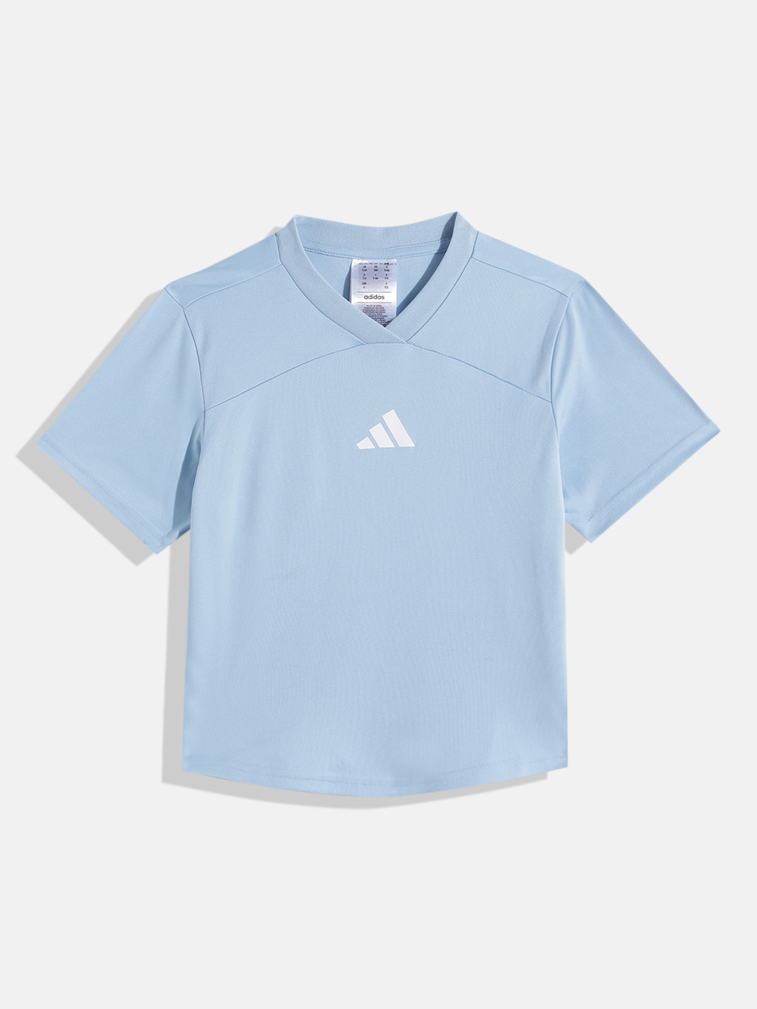 ADIDAS Boys V-Neck T-shirt