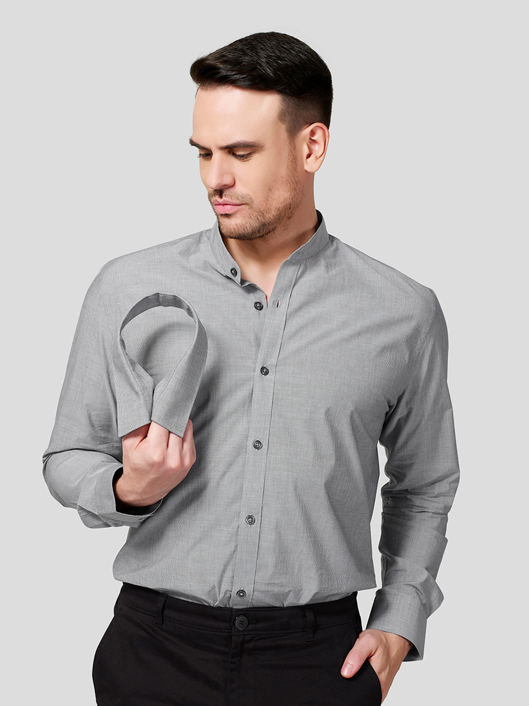 Zest Melange Men Premium Opaque Formal Shirt