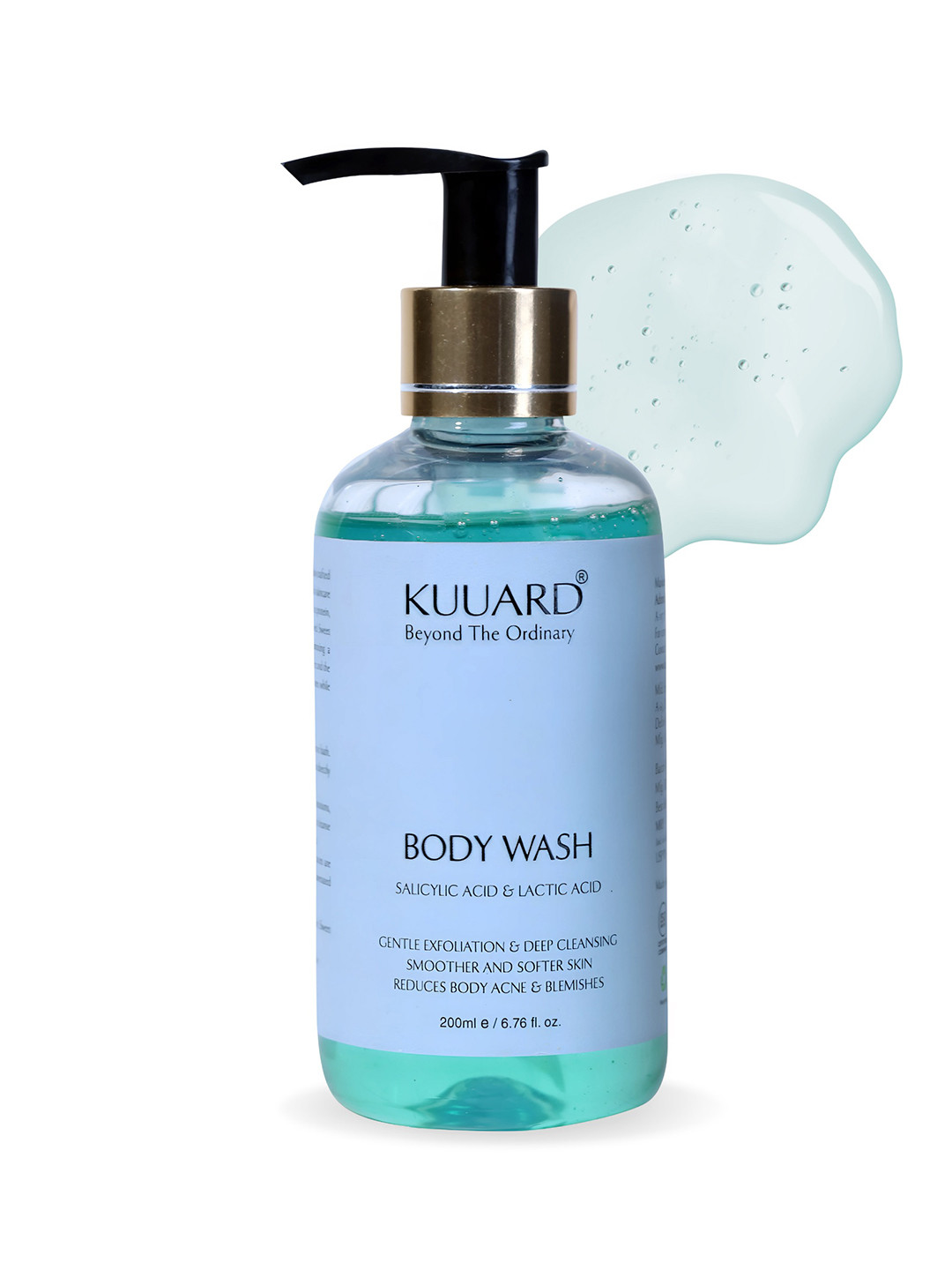 Kuuard - beyond the ordinary Exfoliating Body Wash With Salicylic And Lactic Acid - 200 ml